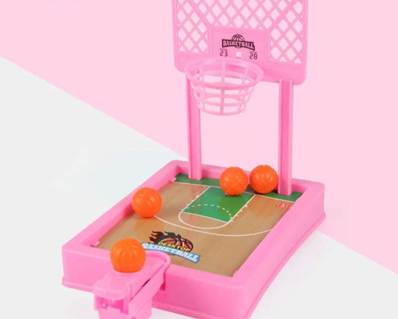 Mini mesa de trabalho jogo tabuleiro basquete hoop dedo máquina tiro festa tabela interativo esporte 2 jogadores jogos bola brinquedos para crianças