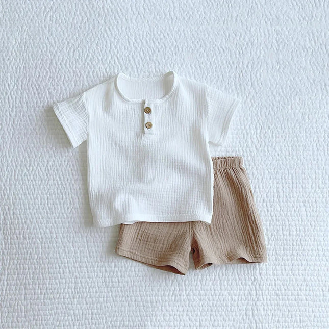Conjunto Infantil em Algodão Orgânico