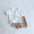 Bege e Branco / 2~3 Anos 90cm
