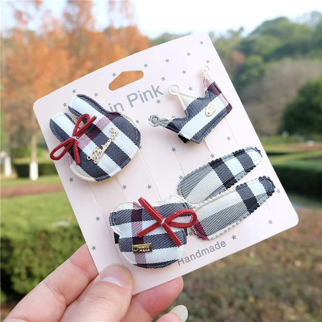 Kit Presilhas Infantis – Laços, Coroa e Animais Fofos para Meninas 🎀👑