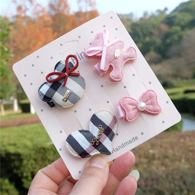 Kit Presilhas Infantis – Laços, Coroa e Animais Fofos para Meninas 🎀👑