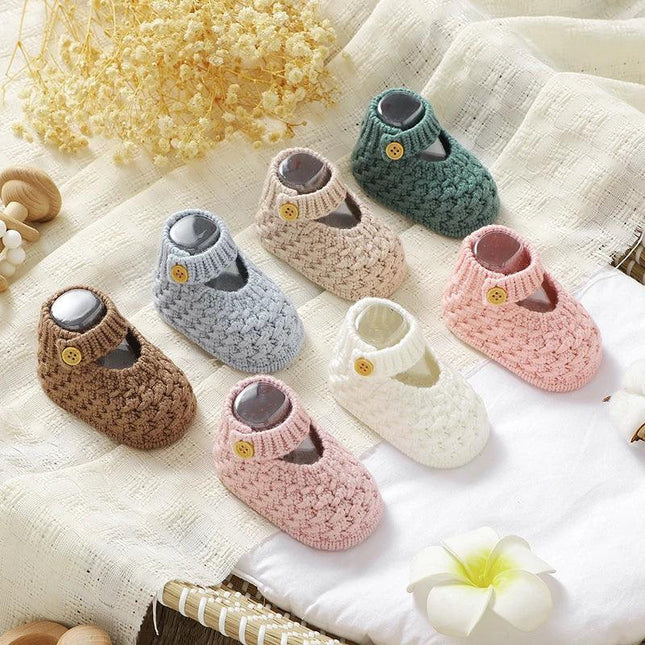 Botinhas de Malha Super Macias para Bebês - Elegância e Conforto