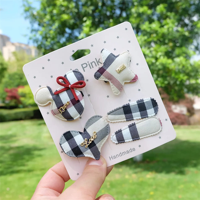 Kit Presilhas Infantis – Laços, Coroa e Animais Fofos para Meninas 🎀👑