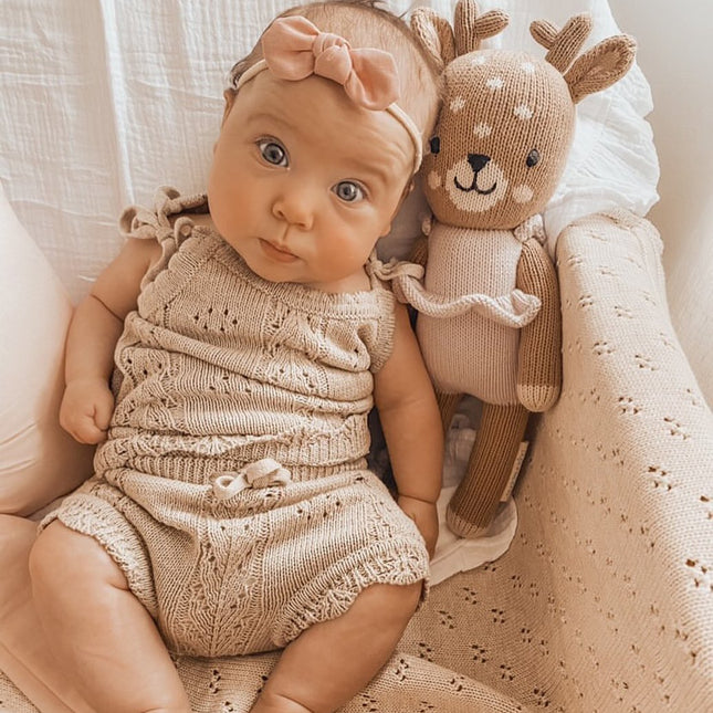 Conjunto Infantil Unissex 2 Peças – Macaquinho de Alça + Shorts com Cordinha