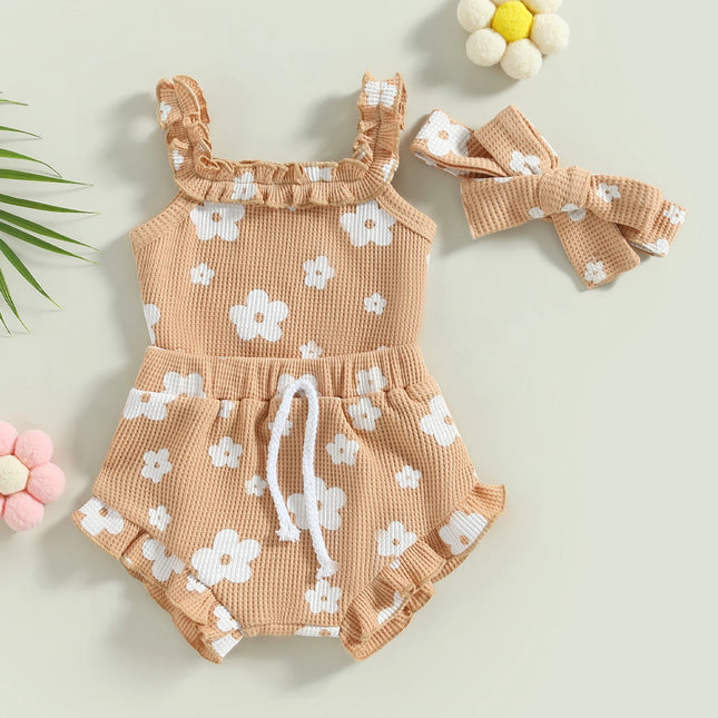 Conjunto Bebê Menina 3 Peças