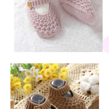 Botinhas de Malha Super Macias para Bebês - Elegância e Conforto