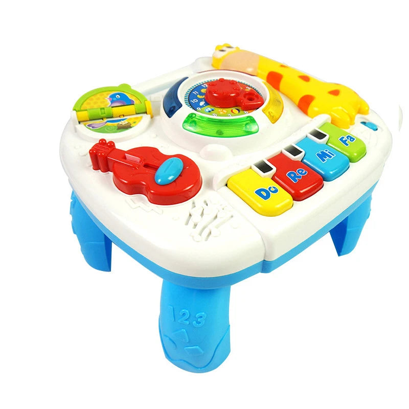 Mesa De Música Para Bebê, Máquina De Aprendizagem, Brinquedo Educativo, Instrumento Musical Para Criança, 6 Meses Mais