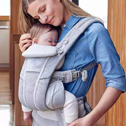 Egobaby Breeze Canguru ergonômico na frente e nas costas Baby Carrier, Sling infantil, envoltório de mochila, suspensórios recém-nascidos, 0-36 meses