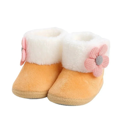 Bebê recém-nascido meninas meninos botas macias sólida pompom botas de neve infantil da criança recém-nascido sapatos de aquecimento nova moda sapatos confortáveis