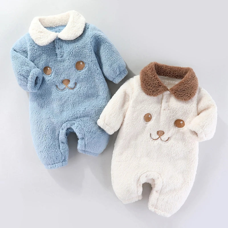 Bodysuit dos desenhos animados do bebê recém-nascido, macacão infantil, macacão macio, roupas fofas, menina, primavera, outono, 0 a 12 meses, novo