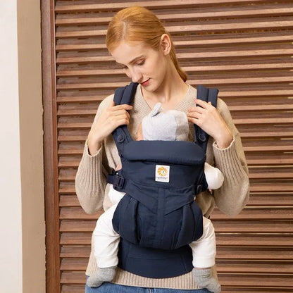 Egobaby Breeze Canguru ergonômico na frente e nas costas Baby Carrier, Sling infantil, envoltório de mochila, suspensórios recém-nascidos, 0-36 meses