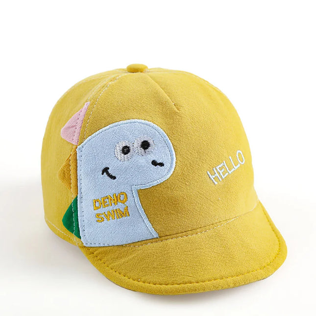 Boné Infantil  com Dinossauro – Ajustável e Proteção Solar 🦖🧢