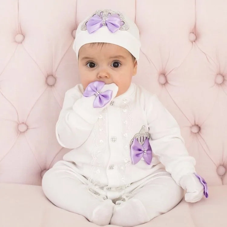 Nome personalizado bebê macacão menino algodão roupas de bebê recém-nascido 0-3 mês strass coroa jurken branco pijamas do bebê conjunto para meninos