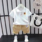 6-12 Meses / Branco e Bege