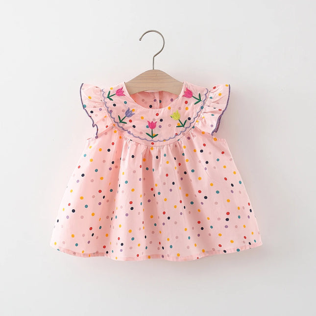 Vestido Baby Flower Polka