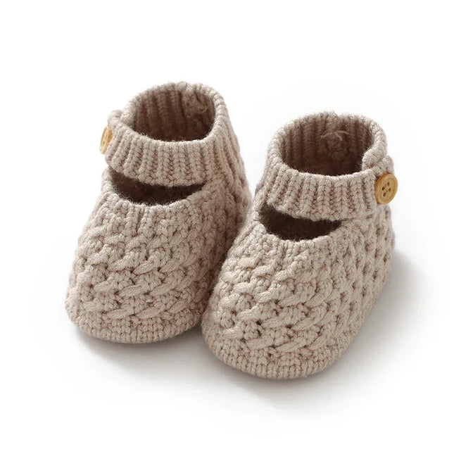Botinhas de Malha Super Macias para Bebês - Elegância e Conforto