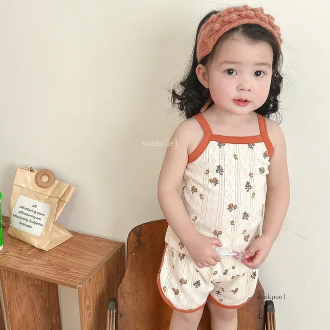Sunny Days Set – Conjunto Infantil Camiseta + Shorts