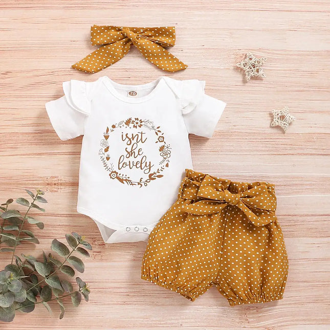 Kit 3 Peças Baby Dots