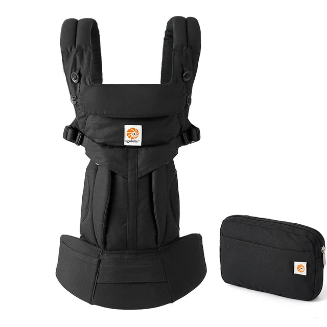 Egobaby Breeze Canguru ergonômico na frente e nas costas Baby Carrier, Sling infantil, envoltório de mochila, suspensórios recém-nascidos, 0-36 meses