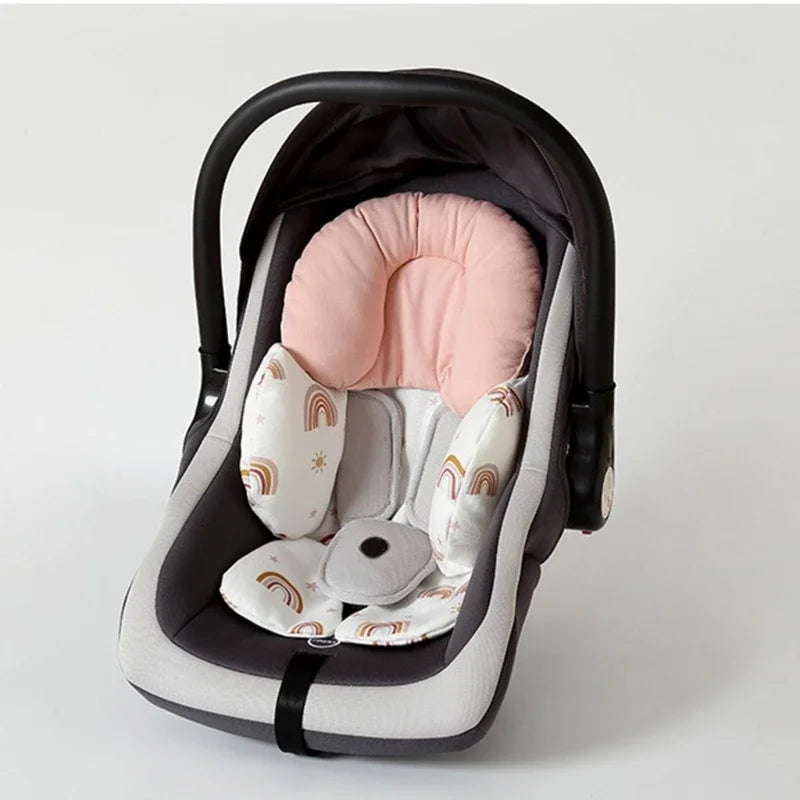 Respirável Almofada do Assento para Recém-nascido Pushchair, Seat Liner, Insert for Baby Stroller, Almofada para Cabeça e Pescoço, Suporte Pad Acessórios