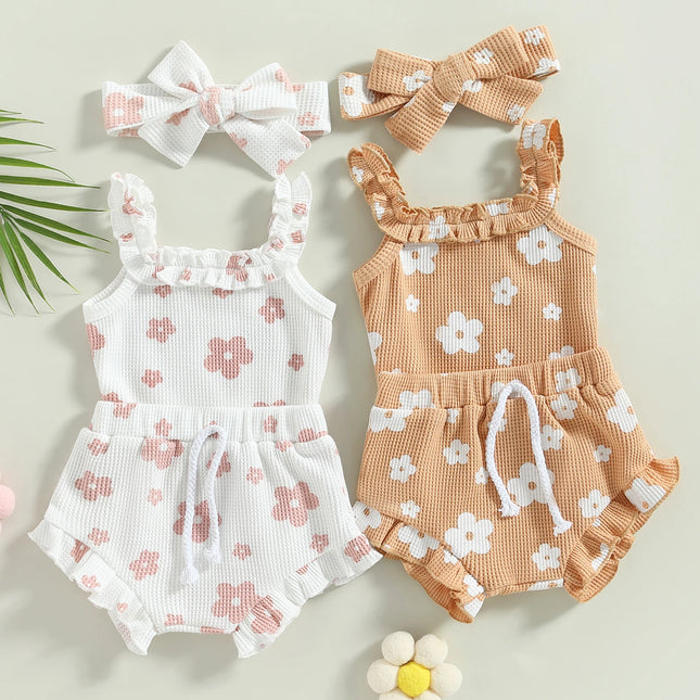Conjunto Bebê Menina 3 Peças