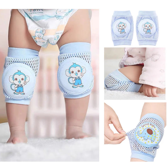 Crawling Elbow and Knee Pads para bebês e crianças, protetor de malha, Leg Warmer, Toddlers and Toddlers, Cushion Legging, Safety Leggings