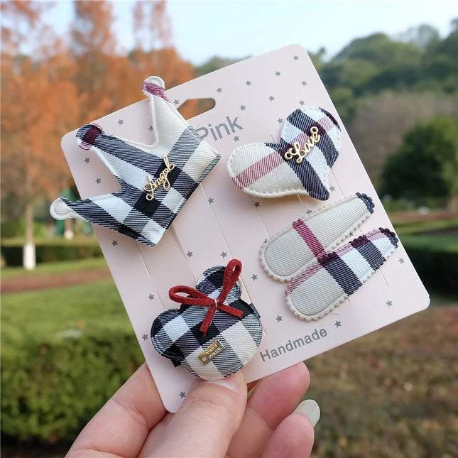 Kit Presilhas Infantis – Laços, Coroa e Animais Fofos para Meninas 🎀👑