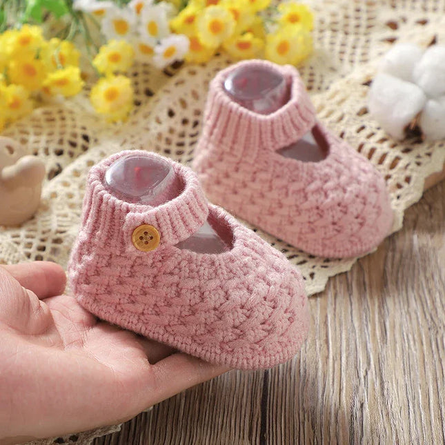 Botinhas de Malha Super Macias para Bebês - Elegância e Conforto