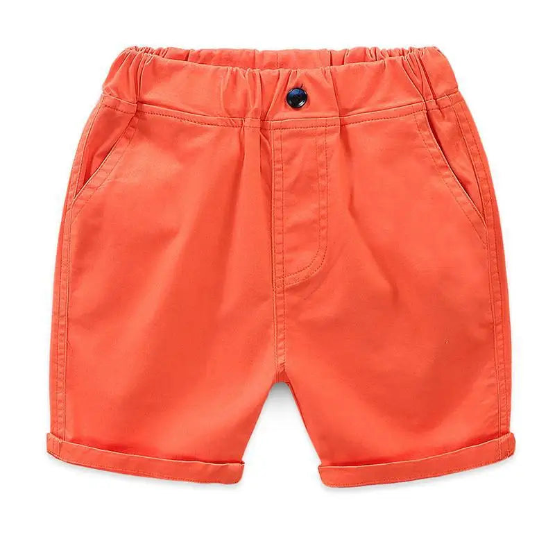 Crianças Britches Slik Algodão Verão Calças Do Bebê Moda Esportes Mid-Short Calças 1 2 3 4 5 6 Anos Crianças Capris Roupas Strides