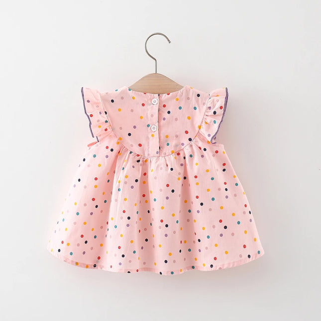 Vestido Baby Flower Polka