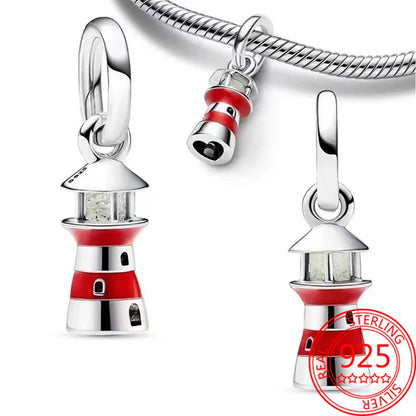 S925 Sterling Silver Baby Chupeta Pingente, Dangle Charm Fit Pulseira, colares bonitos das crianças, acessórios de jóias