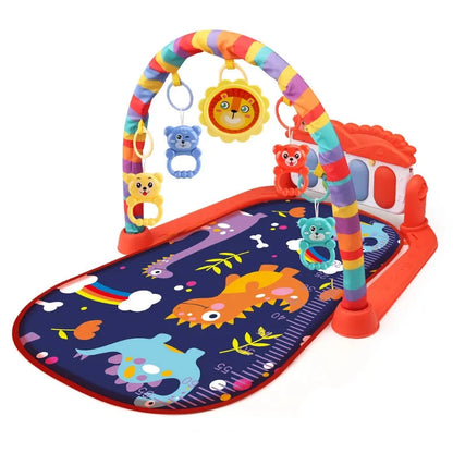 Multifuncional Fitness Frame Crawling Tapete para Crianças, Baby Gym, Play Mat, Rack Musical, Infantil, Brinquedo Educativo, Presente para Crianças