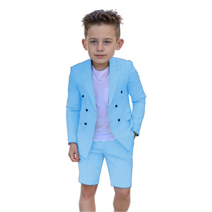 Terno Infantil Slim Fit - Elegância para Festas de Verão