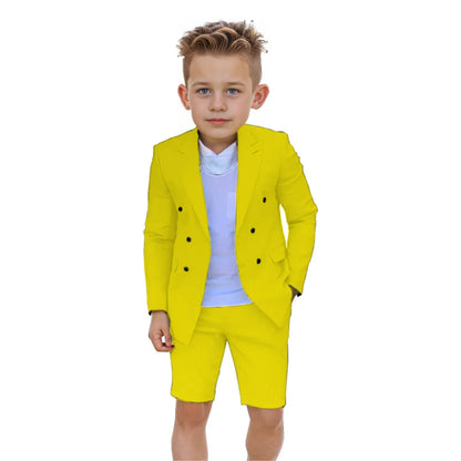 Terno Infantil Slim Fit - Elegância para Festas de Verão