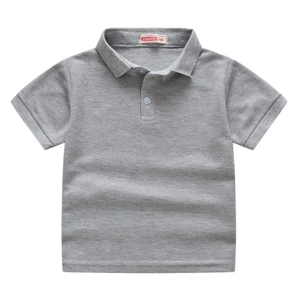 Camiseta de manga curta infantil monocromática de 10 cores, roupas de algodão, tops para meninos e meninas, bebê, crianças, alta qualidade, verão de 2 a 9 anos