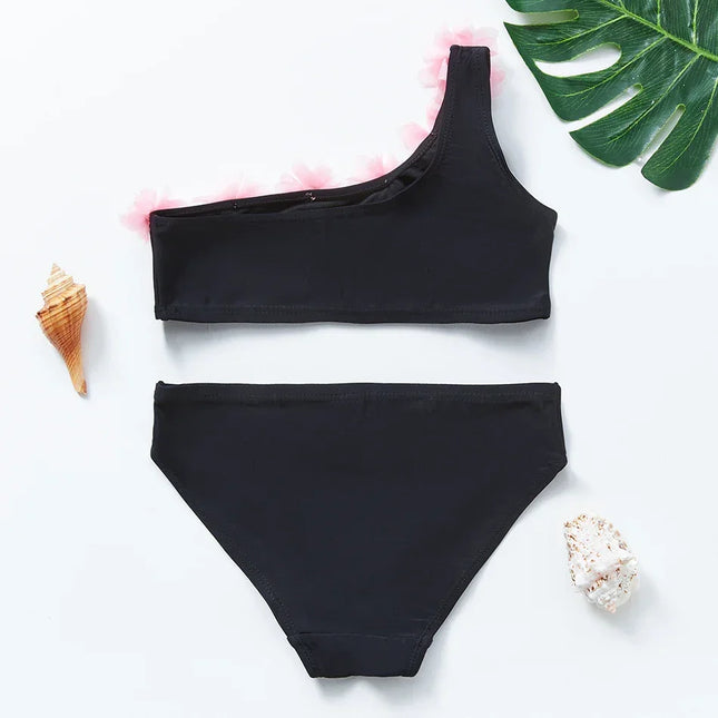 Biquíni Infantil com Borla - Elegância e Conforto