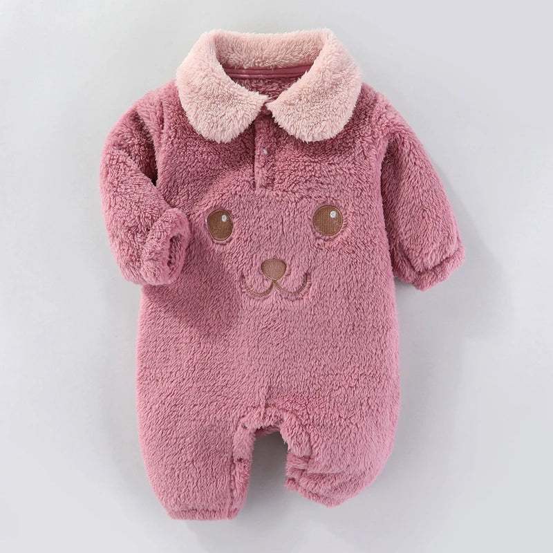 Bodysuit dos desenhos animados do bebê recém-nascido, macacão infantil, macacão macio, roupas fofas, menina, primavera, outono, 0 a 12 meses, novo