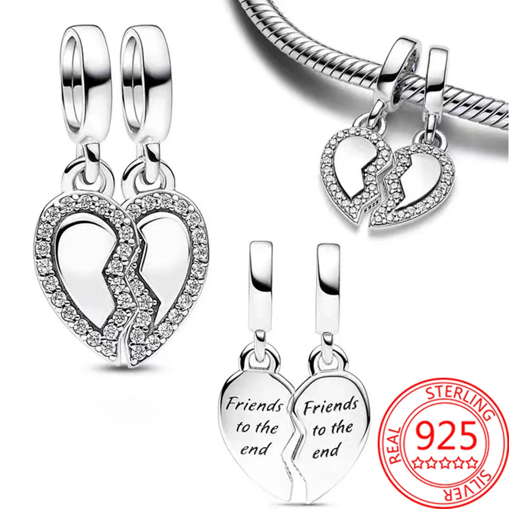 S925 Sterling Silver Baby Chupeta Pingente, Dangle Charm Fit Pulseira, colares bonitos das crianças, acessórios de jóias