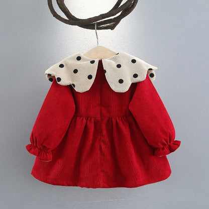 Vestido Infantil Gola Princesa